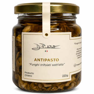 Funghi trifolati sott'olio - Conserva de champiñones laminados y salteados